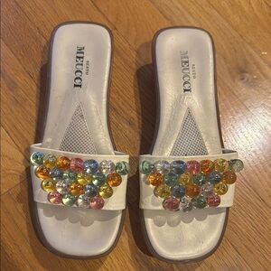 SESTO MUCCI• sandals with bead detail